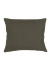 Anaya So Soft Linen Light Yellow Dutch Euro Pillow Cover Only In Hunter