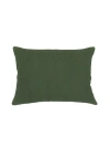Anaya So Soft Linen Mauve Pillow With Down Alternative Insert In Spruce