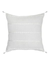 Anaya So Soft Linen Pillow Cover Only In Grey