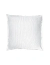 Anaya So Soft Linen Pillow Cover Only In Grey Pinstripe