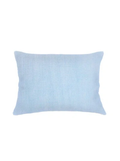 Anaya So Soft Linen Pillow Cover Only In Light Blue