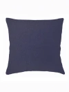 Anaya So Soft Linen Pillow Cover Only In Luxe Blue