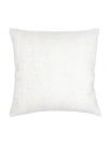Anaya So Soft Linen Pillow Cover Only In Maroon