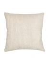 Anaya So Soft Linen Pillow Cover Only In Natural Beige