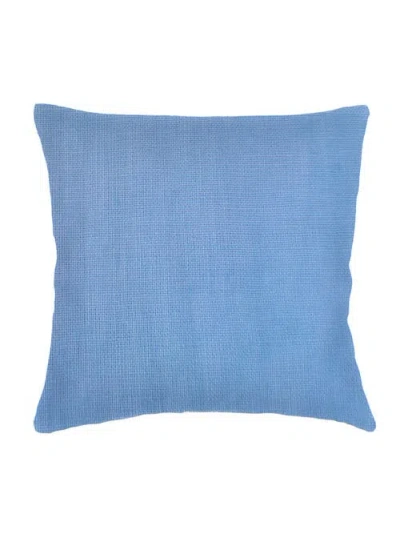 Anaya So Soft Linen Pillow Cover Only In Ocean Blue