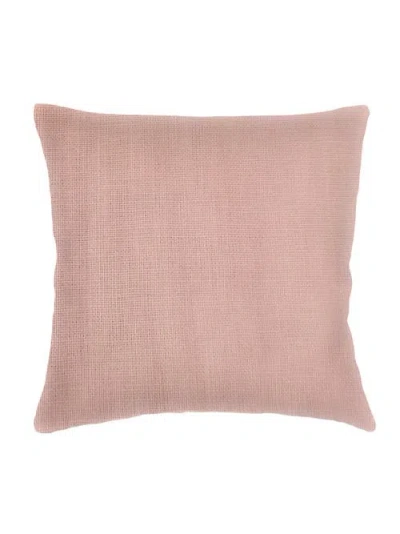 Anaya So Soft Linen Pillow Cover Only In Rose Pink