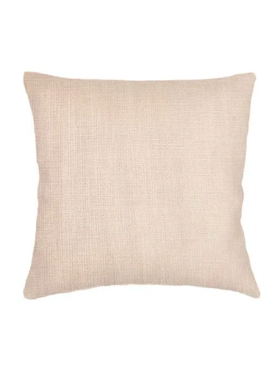 Anaya So Soft Linen Pillow Cover Only In Sandy Beige