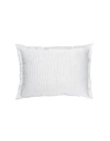 Anaya So Soft Linen Striped Pillow In Grey Pinstripe