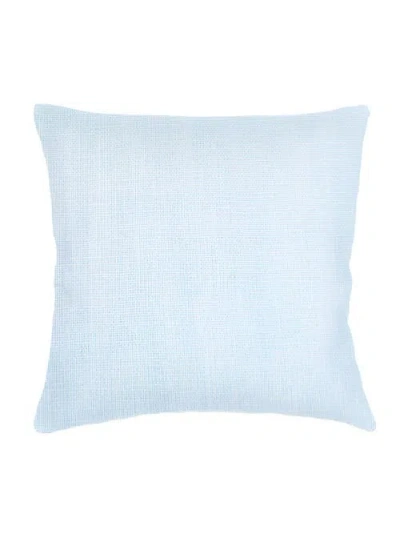 Anaya So Soft Linen Pillow Down Alternative Insert In Sky Blue