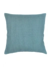 Anaya So Soft Linen Pillow Down Alternative Insert In Turquoise