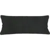 Anaya So Soft Linen Pillow Down Insert In Black