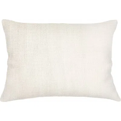 Anaya So Soft Linen Pillow Down Insert In Ivory