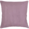Anaya So Soft Linen Euro Pillow With Down Alternative Insert In Lavender