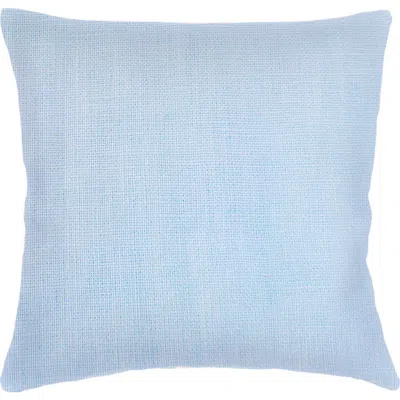 Anaya So Soft Linen Pillow Down Insert In Light Blue