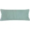 Anaya So Soft Linen Pillow Down Insert In Mint Green