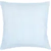 Anaya So Soft Linen Pillow Down Insert In Sky Blue