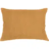 Anaya So Soft Linen Pillow Down Insert In Tuscan Yellow