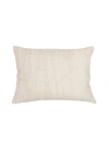 Anaya So Soft Linen Pillow With Down Alternative Insert In Natural Beige