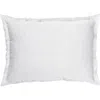 Anaya So Soft Linen Pillow With Down Insert In Blue