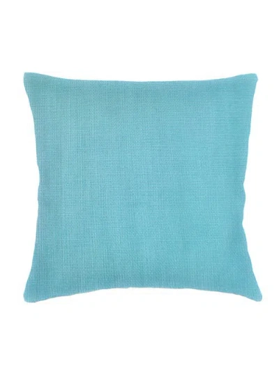 Anaya So Soft Linen Pillow With Down Insert In Caribbean