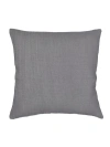 Anaya So Soft Linen Pillow With Down Insert In Classic Grey