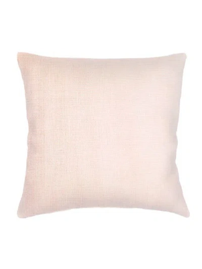 Anaya So Soft Linen Pillow With Down Insert In Light Pink