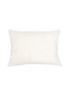 Anaya So Soft Linen Pillow With Down Insert In Natural White