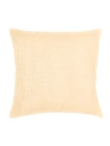 Anaya So Soft Linen Pillow With Down Insert In Yellow