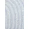 Anaya So Soft Linen Table Runner In Sky Blue Pinstripe