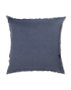 Anaya So Soft Linen Down-alternative Pillow In Navy Blue