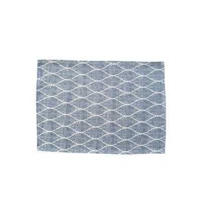 Anaya Summer Indoor Outdoor Placemat In Indigo