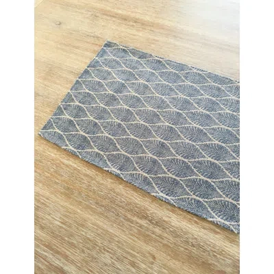 Anaya Summer Indoor Outdoor Table Runner In Indigo