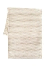 Anaya Summer Twist Indoor Outdoor Table Runner In Beige