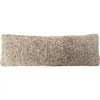 Anaya Textured Handwoven Pillow 14x40 Down Insert In Taupe