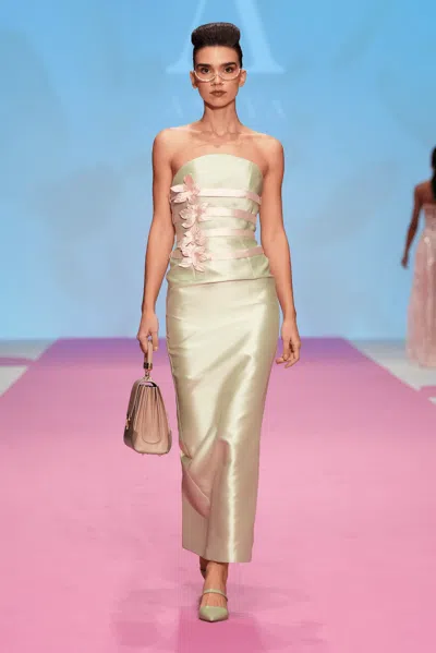 Anaya Tina Gown In Green