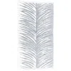 Anaya Tropical Turkish Cotton Beach Towel In Grey