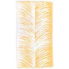 Anaya Tropical Turkish Cotton Beach Towel In Orange