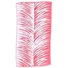 Anaya Tropical Turkish Cotton Beach Towel In Red