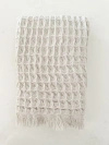 Anaya Turkish Cotton Waffle Hand Towel In Antique Beige