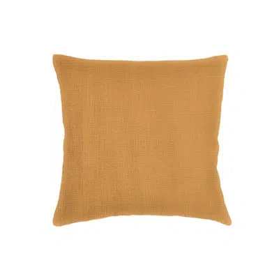 Anaya Tuscan Yellow So Soft Linen Euro Pillow 26x26 Cover Only