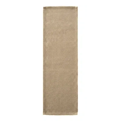 Anaya Warm Beige Drift Weave Indoor Outdoor Table Runner 14x72