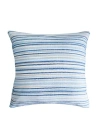 Anaya Yacht Stripe Indoor Outdoor Pillow In Blue