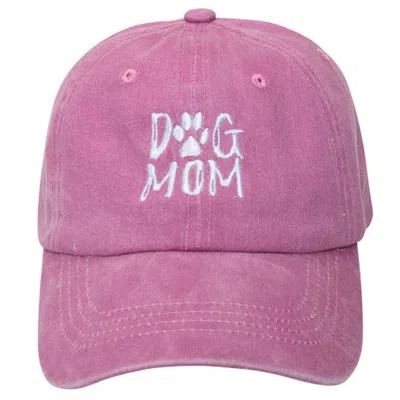 Anb Fashion Women's Dog Mom Cap In Pink