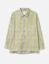 Ancellm C/r Check Shirt In Yellow