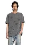 Ancellm Man Grey T-shirts & Tank Tops