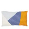 Anchal Asha Colorblock Lumbar Pillow In Multi