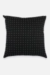 Anchal Cross-stitch Toss Pillow In Black