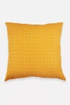 Anchal Cross-stitch Toss Pillow In Orange