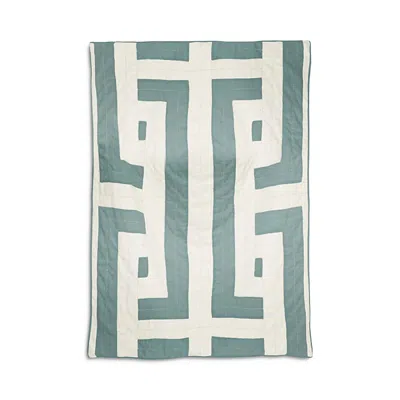 Anchal Interlock Quilt Throw In Multi