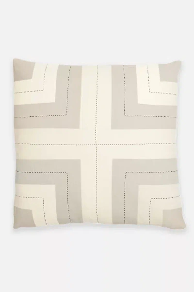 Anchal Interlock Throw Pillow In Neutral